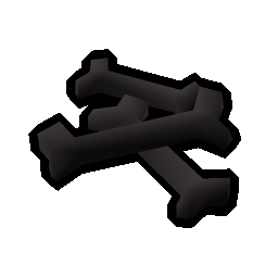 Burnt jogre bones