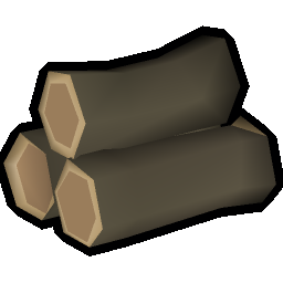 Camphor pyre logs