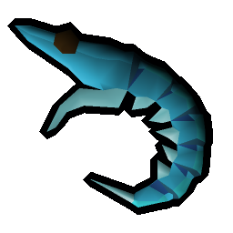 Stuffed giant blue krill