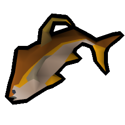Stuffed orangefin