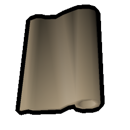 Bolt of canvas