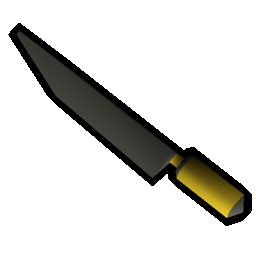 Narwhal horn knife