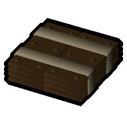 Large bronze keel parts