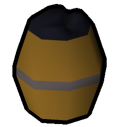 Barrel of coal-tar
