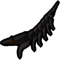Burnt giant krill