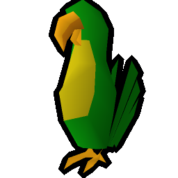 Drunk parrot