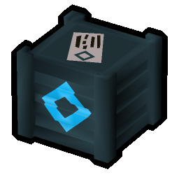 Crate of clothes