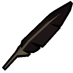 Frigatebird feather