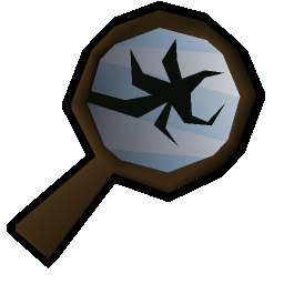 Smashed mirror