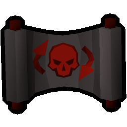 Annihilation teleport scroll