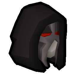 Hooded slayer helmet