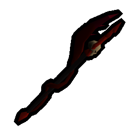 Uncharged toxic trident (o)