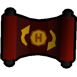 Impish ritual scroll