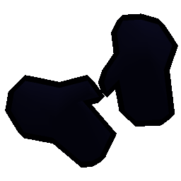 Void knight gloves (l) (mangled)