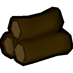 Sap-treated yew logs