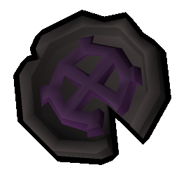 Dull ancient medal