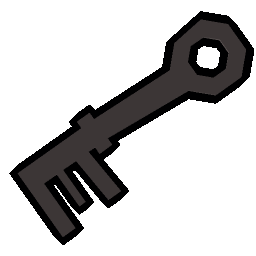 Trapdoor key