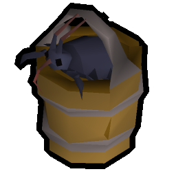 Letvek in a bucket