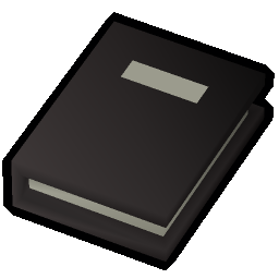 Scrawled notebook