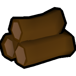 Oak pyre logs