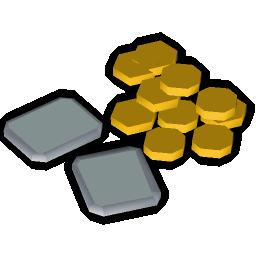 Coins and platinum