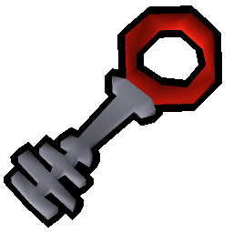 Silver key crimson