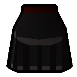 Black plateskirt (t)
