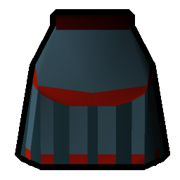 Zamorak plateskirt