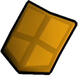 Gilded kiteshield