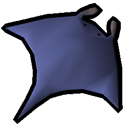 Raw manta ray