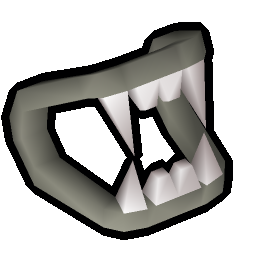 Monkey dentures