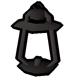 Oil lantern frame