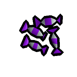 Purple sweets