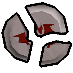 Broken plate
