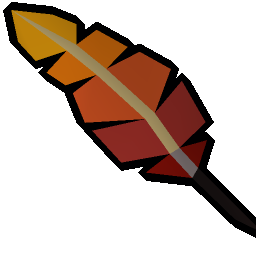 Phoenix quill pen
