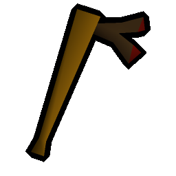 Broken axe