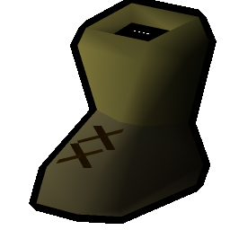 Left boot