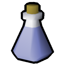 Vial of liquid