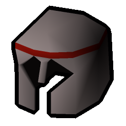 Steel med helm