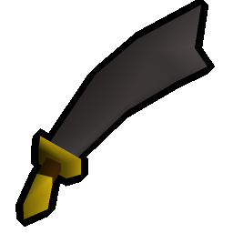 Iron scimitar