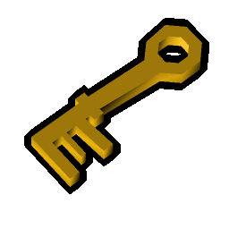 Worn key
