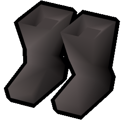Grey boots
