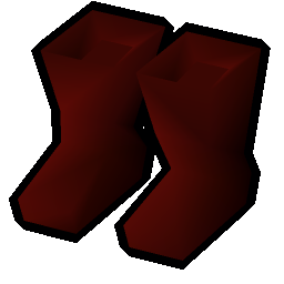 Red boots