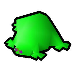 Green toad