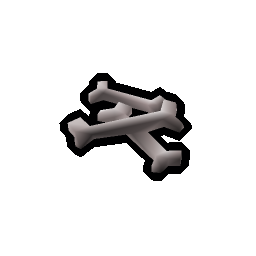 Large zombie monkey bones