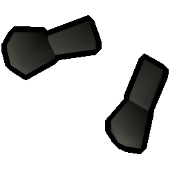 Ghostly gloves