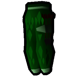 Green d'hide chaps (t)