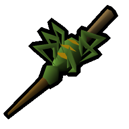 Spider on stick
