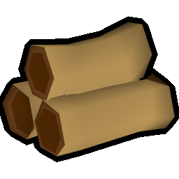Mahogany logs