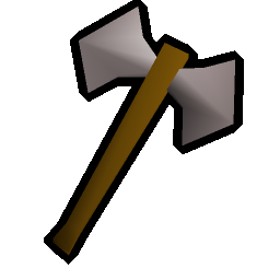 White battleaxe